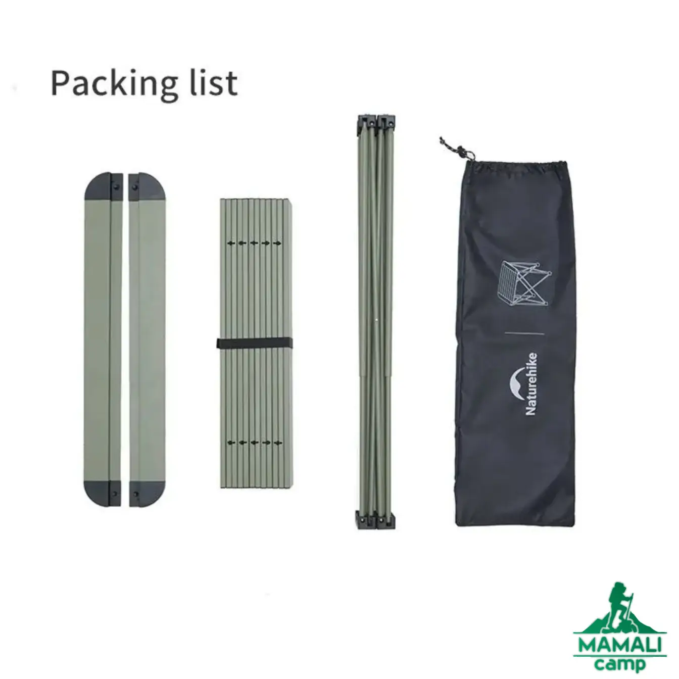میز آلومینیومی نیچرهایک مدل CNK2450JJ013