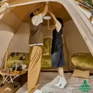 چادر هشت‌ ضلعی 3-4 نفره نیچرهایک مدل NH22ZP012
