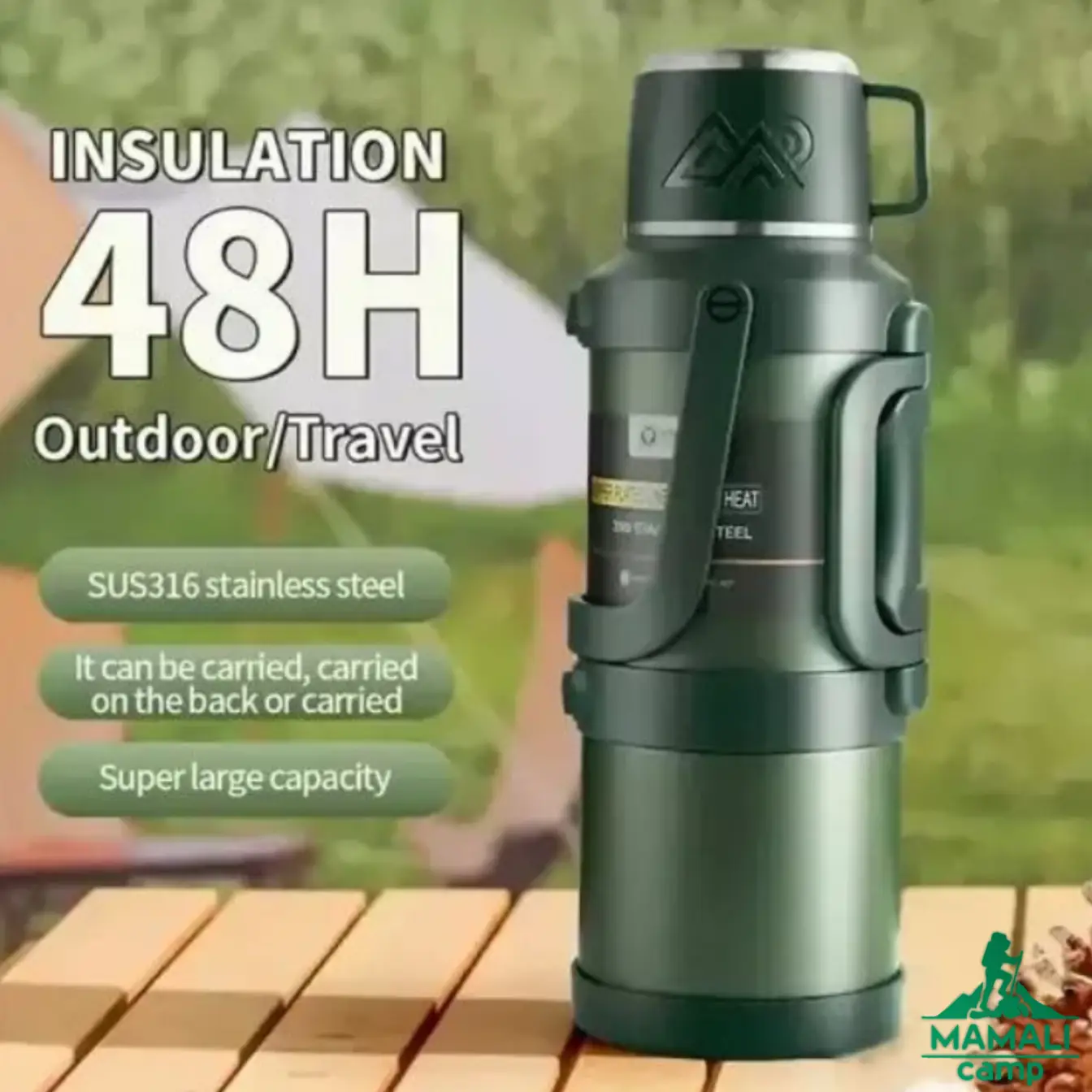 فلاسک کوهنوردی دو جداره سیف SAFE-46