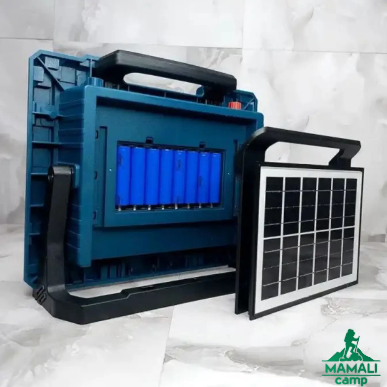 چراغ پروژکتور شارژی خورشیدی 400 وات مدل W8109-2