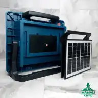 چراغ پروژکتور شارژی خورشیدی 400 وات مدل W8109-2