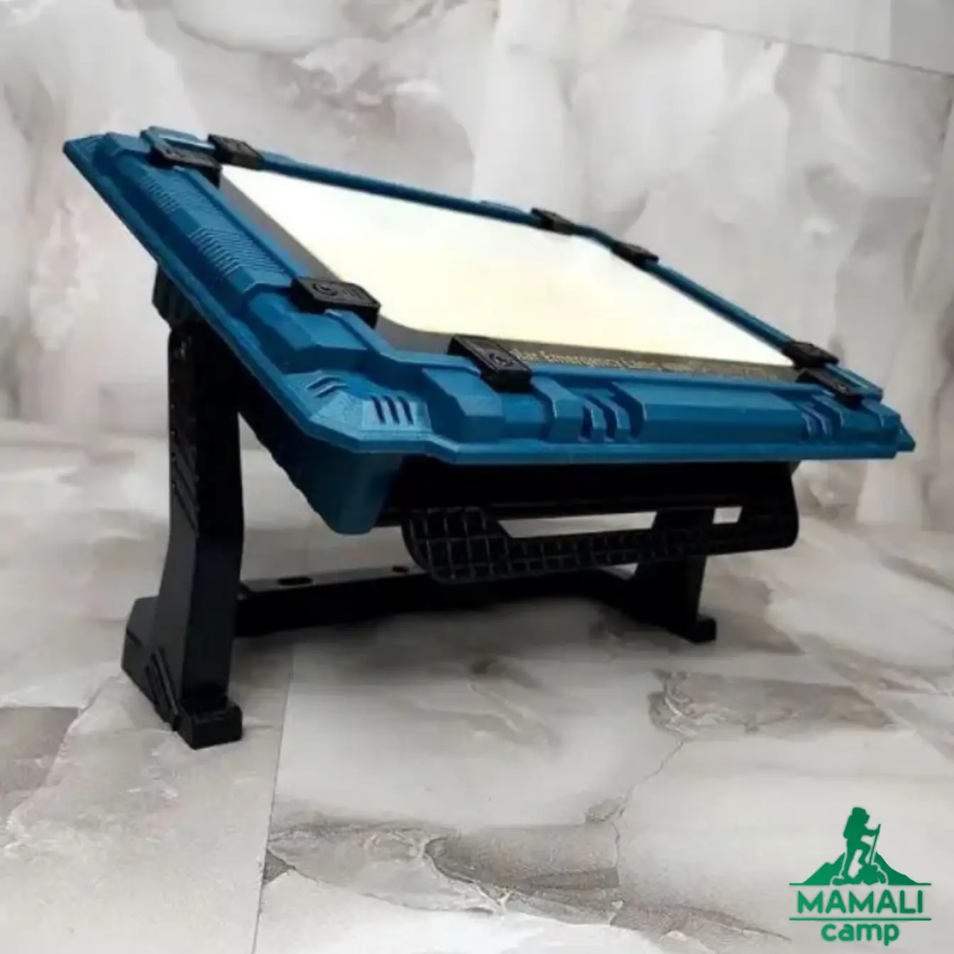 چراغ پروژکتور شارژی خورشیدی 400 وات مدل W8109-2