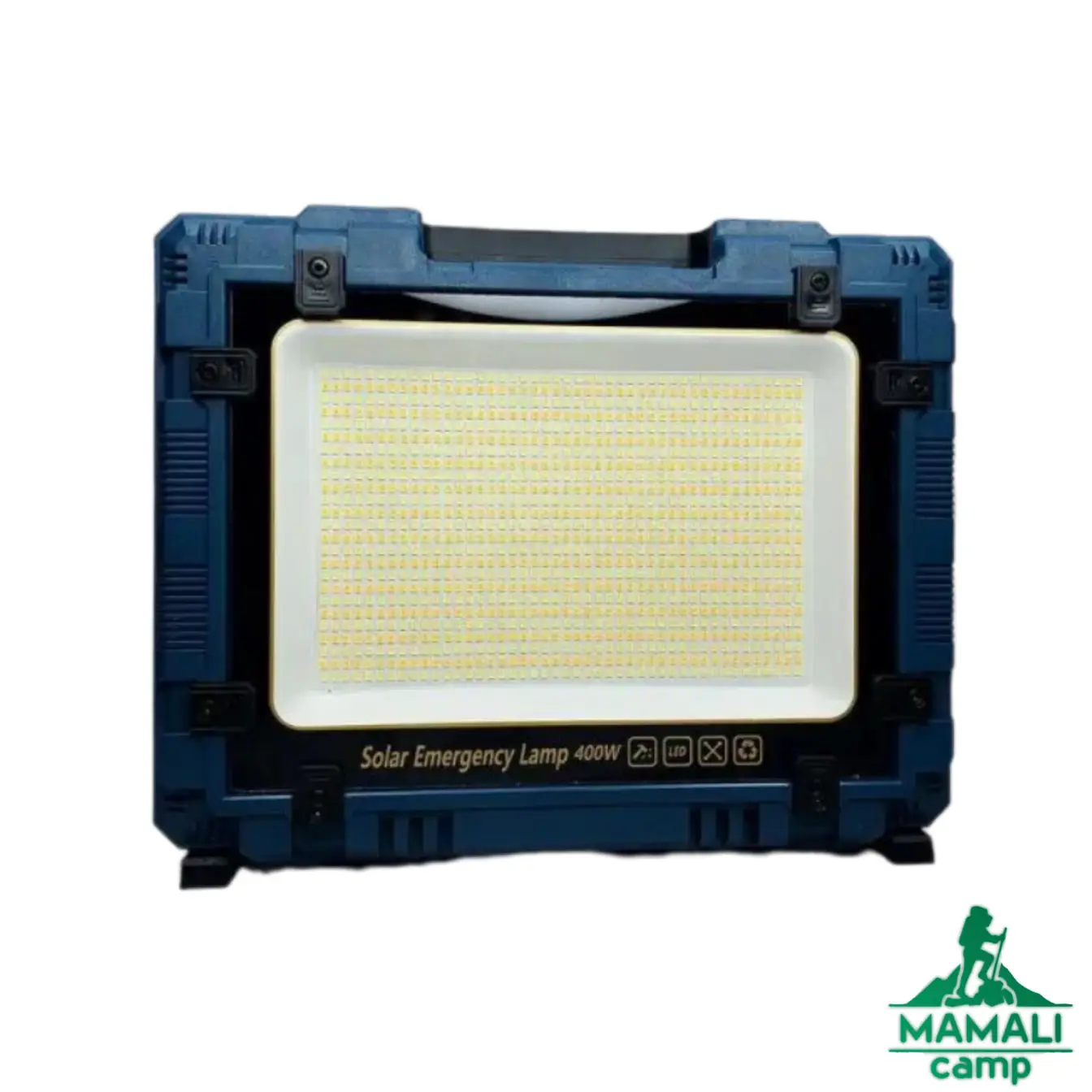 چراغ پروژکتور شارژی خورشیدی 400 وات مدل W8109-2