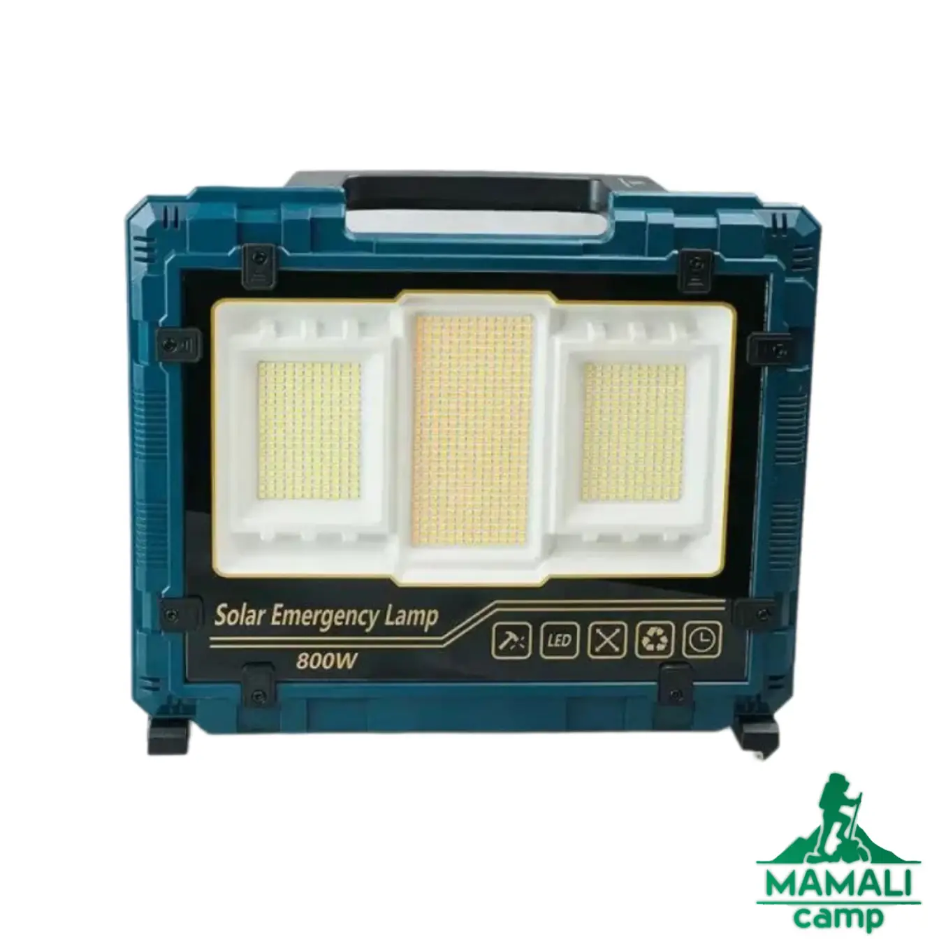 چراغ پروژکتور شارژی خورشیدی 800 وات مدل W8121-3