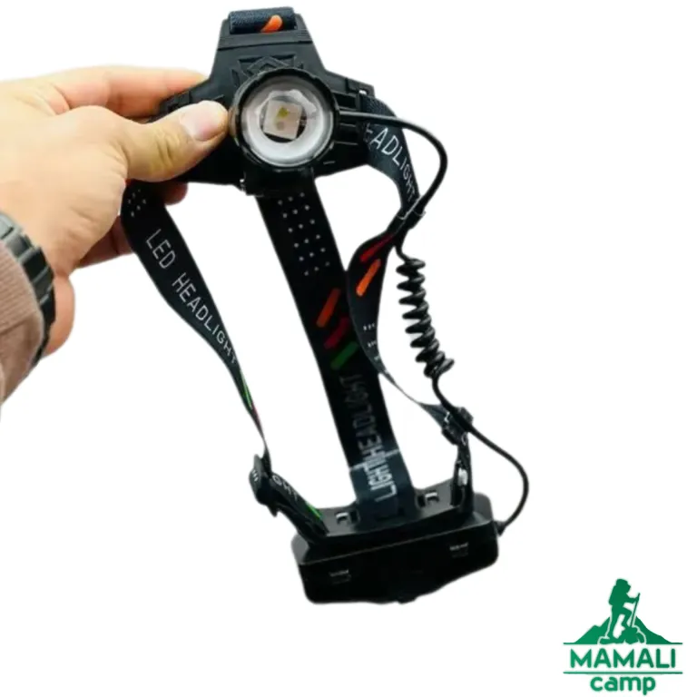 چراغ پیشانی زوم دار اسمال سان مدل ZY-T801