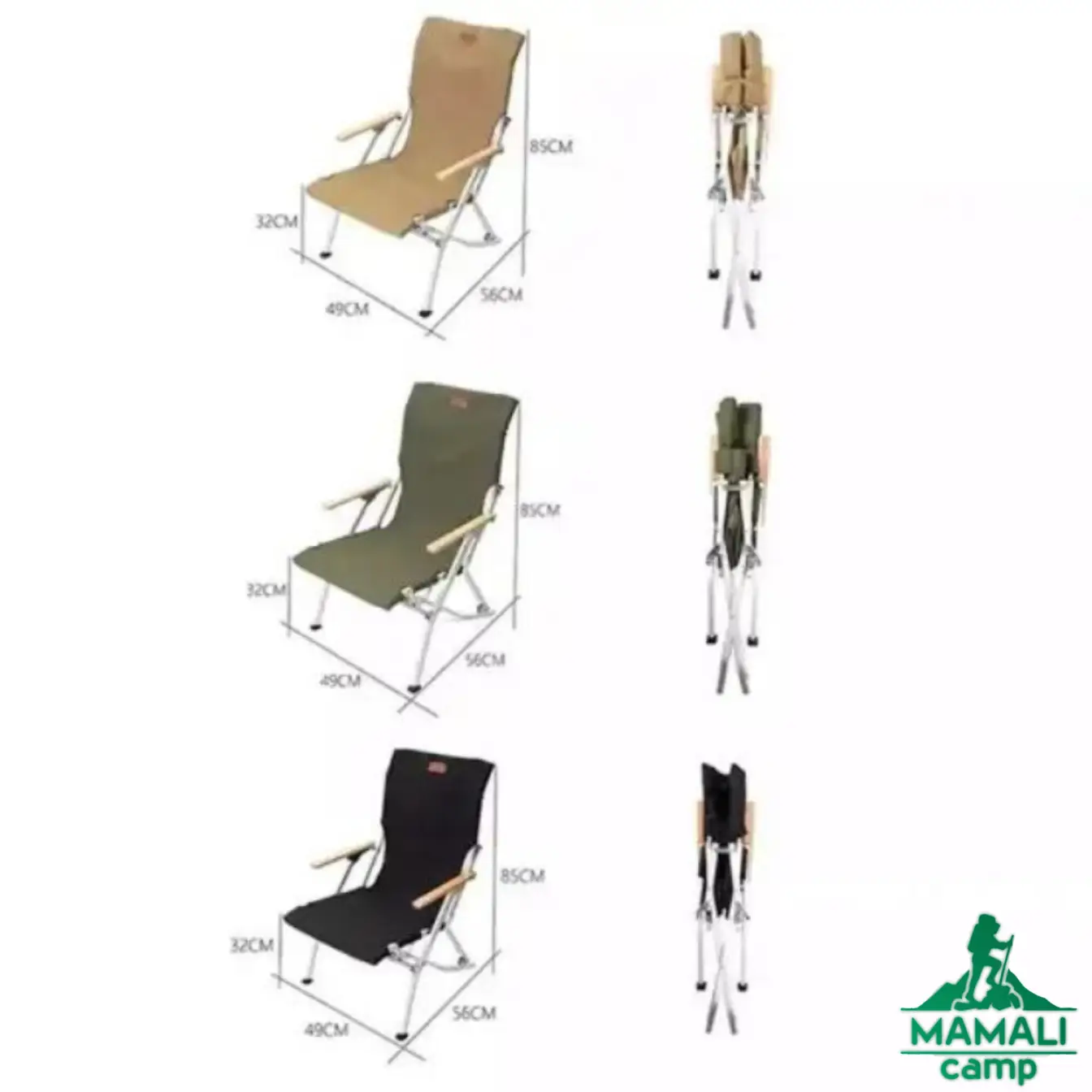 صندلی تاشو کمپینگ ماونتین هایکر مدل SZK830