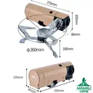 اجاق تاشو بی آر اس BRS مدل BRS-99