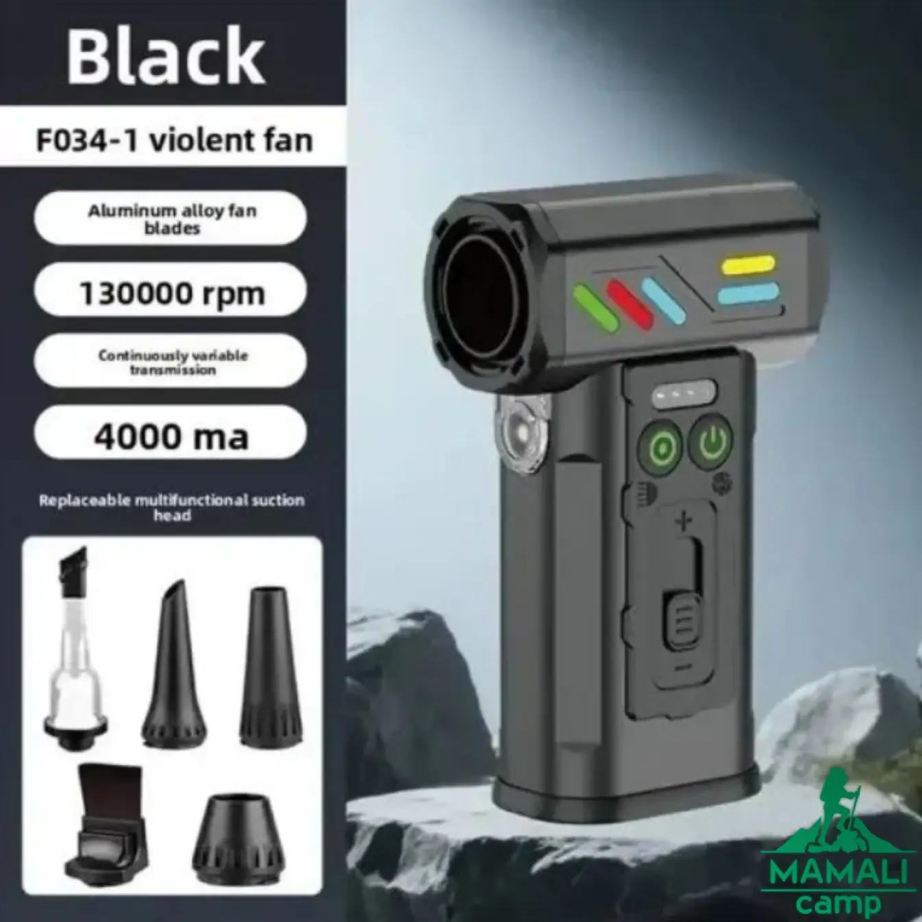 جت فن شارژی چند کاره ویولت فن مدل F034-1