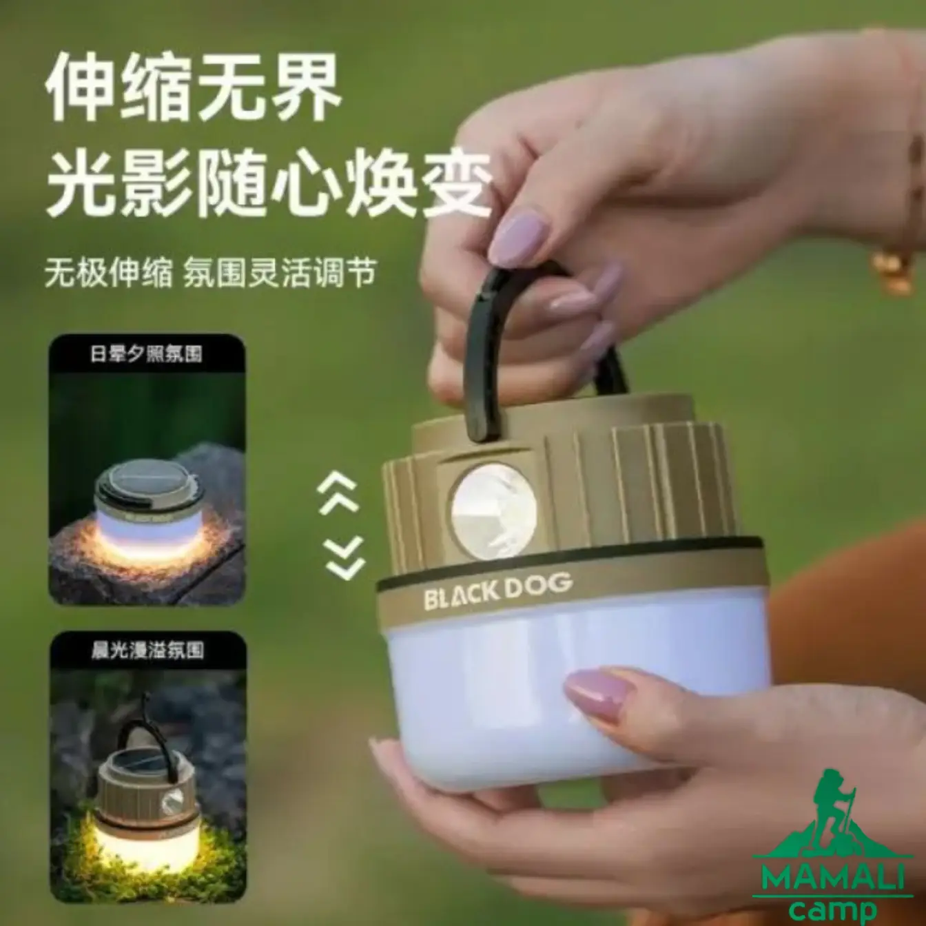 چراغ کمپینگ چند منظوره بلک داگ مدل CBD2550ZM031