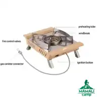 اجاق سه شعله بی آر اس BRS مدل BRS-35A