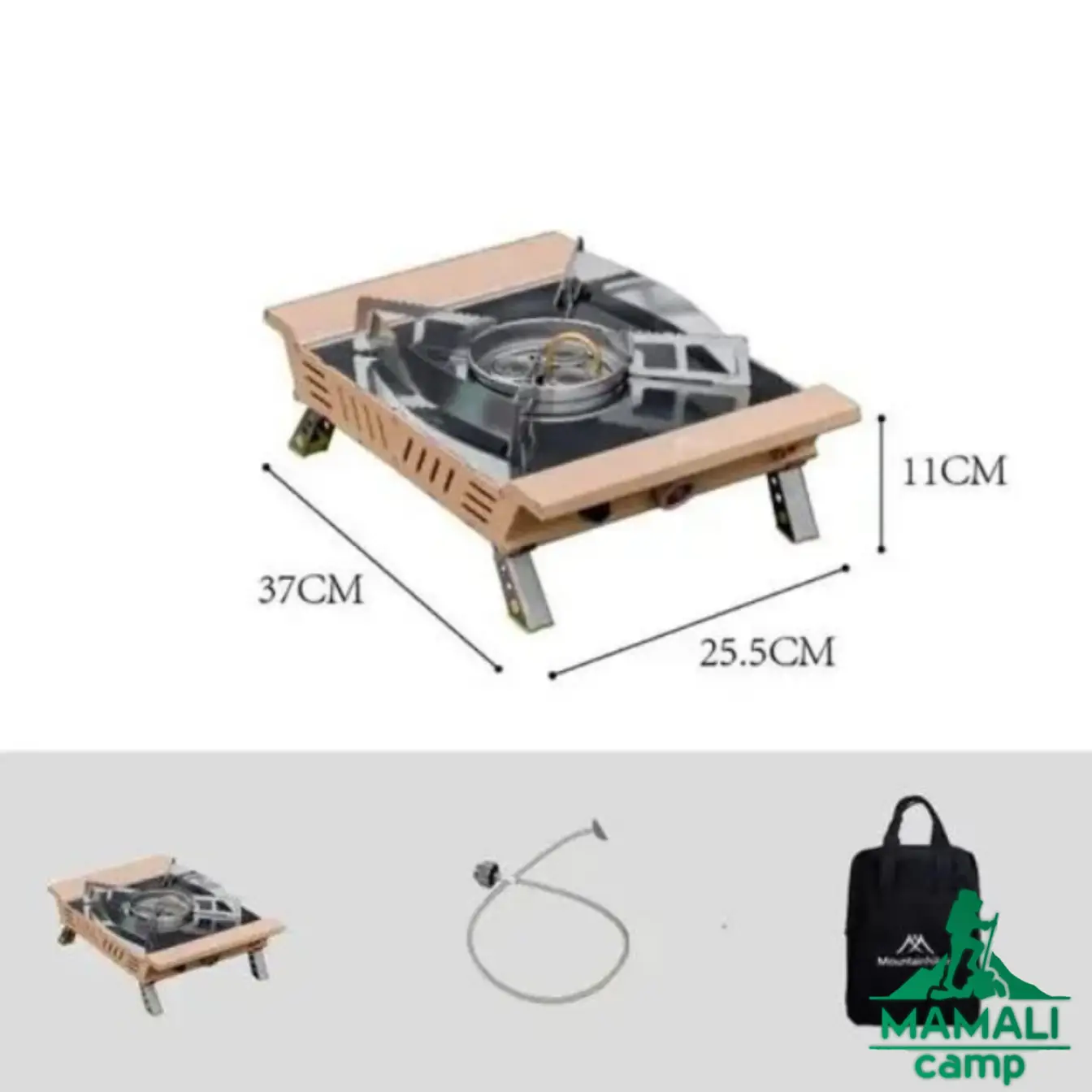 اجاق سه شعله بی آر اس BRS مدل BRS-35A