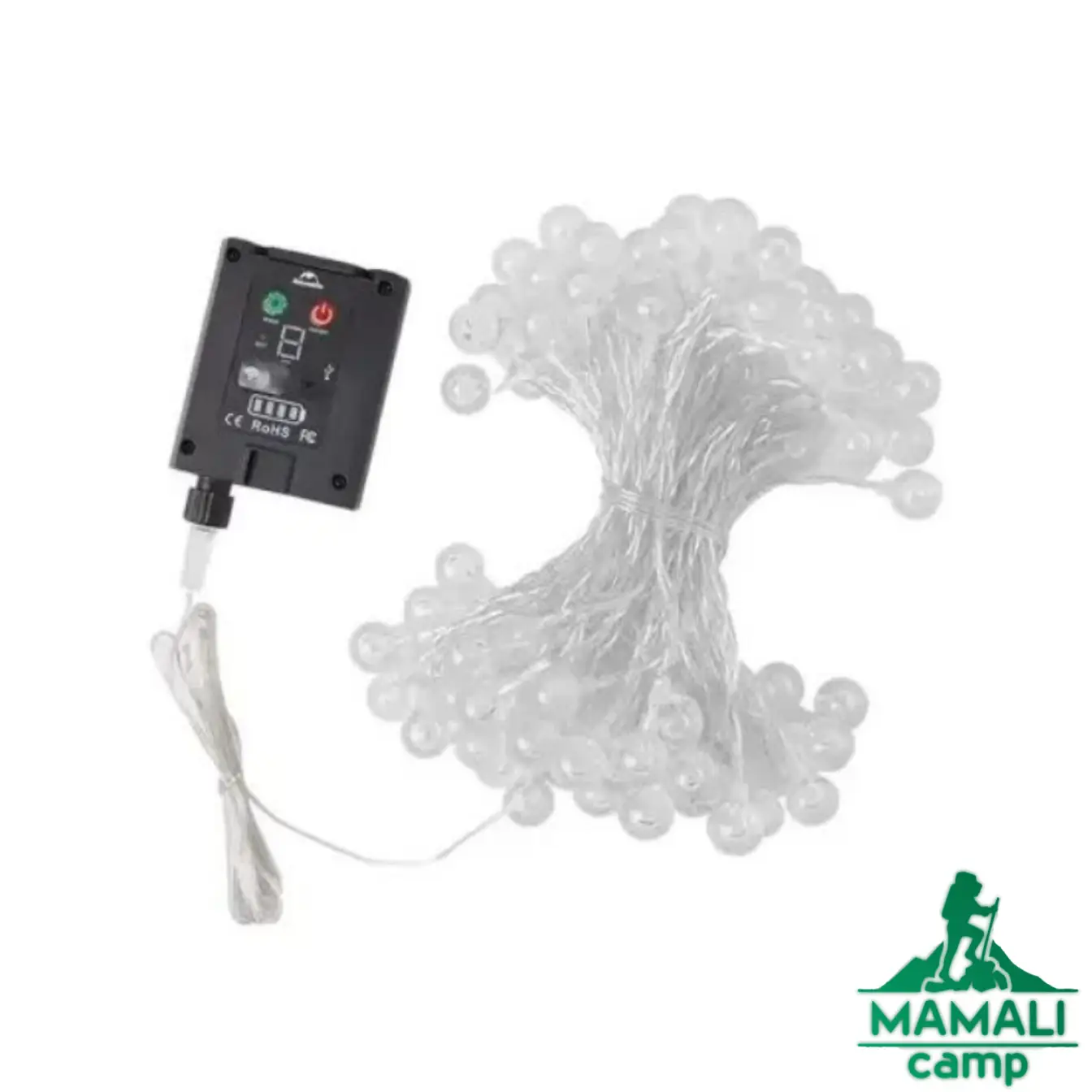 چراغ ریسه ای 20 متری سولار نیچرهایک CNH22DQ027