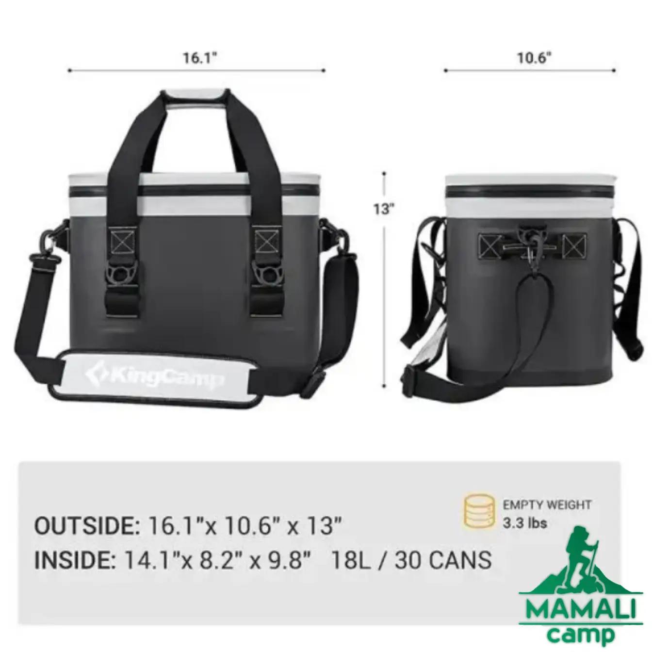 کول باکس مسافرتی کینگ کمپ مدل KP2107