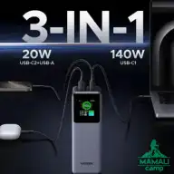 پاوربانک 25000 میلی آمپر 200 وات یوگرین مدل PB722
