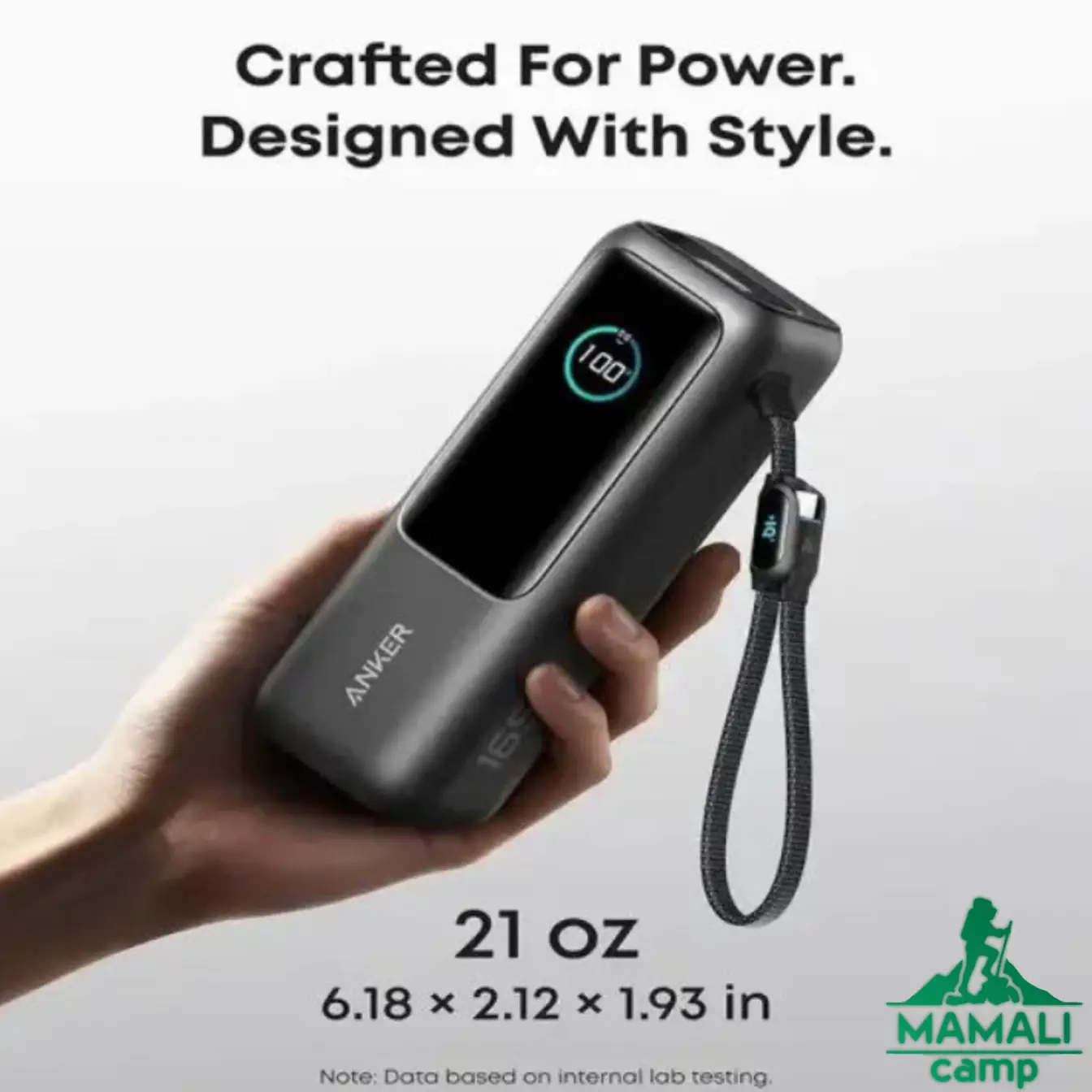 پاوربانک 25000 میلی آمپر 165 وات آنکر مدل A1695H11