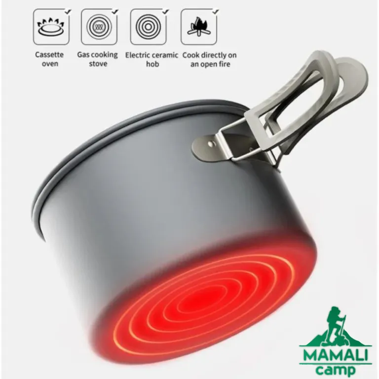 ست قابلمه سه تکه نیچرهایک Naturehike مدل CNK2450CF010