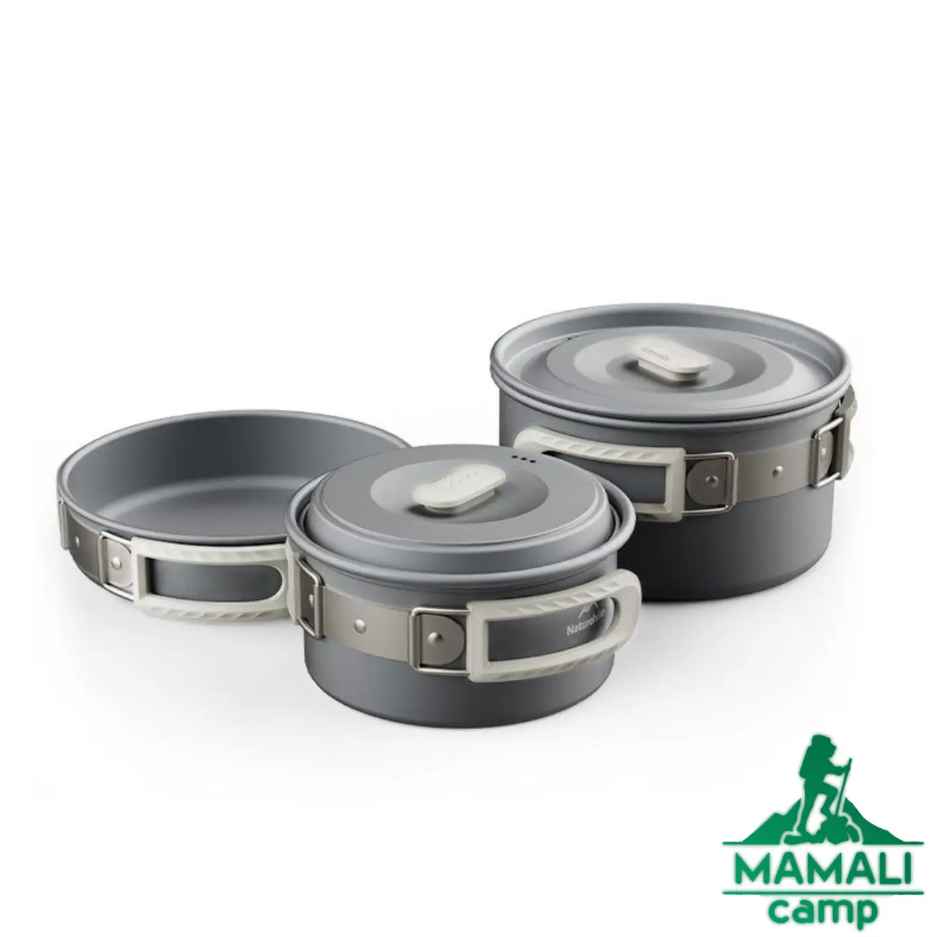 ست قابلمه سه تکه نیچرهایک Naturehike مدل CNK2450CF010