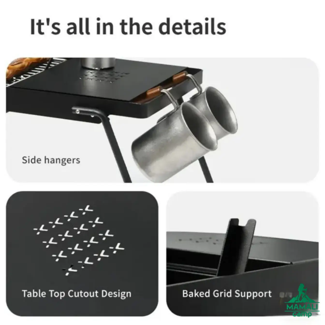 اجاق زغالی نیچرهایک مدل CNK2450CF014 اورجینال