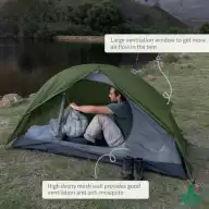 چادر یک نفره نیچرهایک  اورجینال مدل NH18A095-D (همراه با زیر اندازمخصوص)