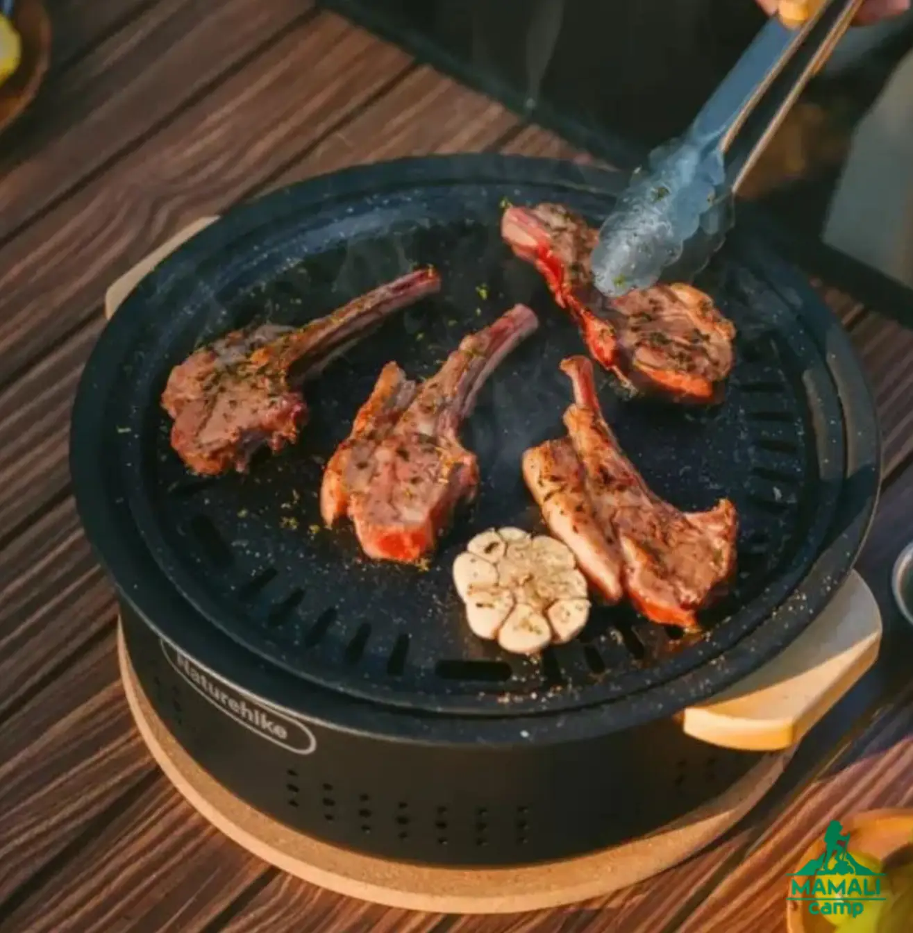 اجاق گاز گرد رومیزی نیچرهایک مدل CNK2550CF010 اورجینال