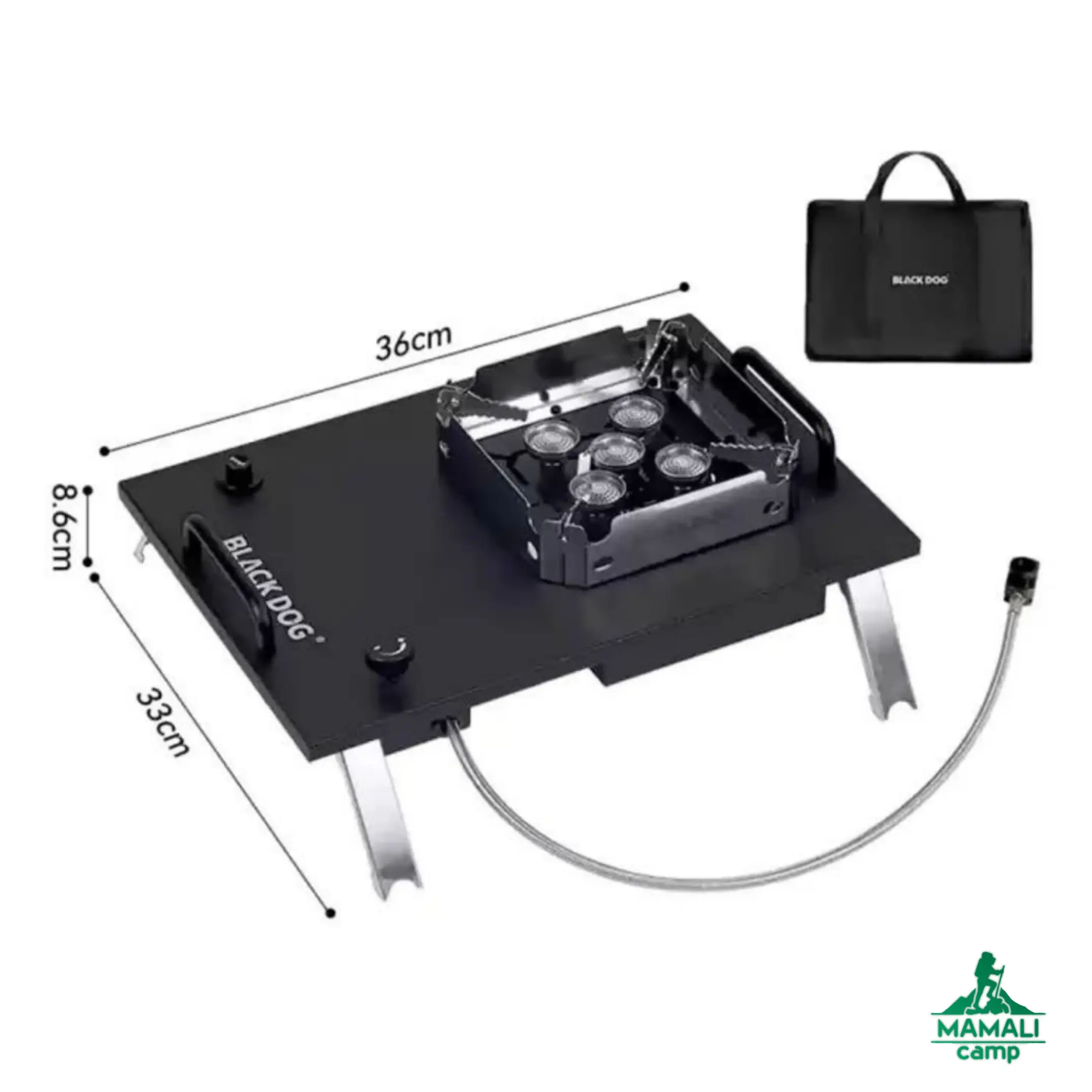 اجاق گاز رومیزی 5 هسته‌ای بلک داگCBD2550CF010