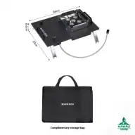 اجاق گاز رومیزی 5 هسته‌ای بلک داگCBD2550CF010